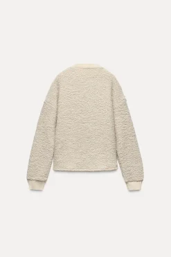 Best JERSEY BOUCLÉ RIB Mujer Cárdigan / Jerséis|Punto