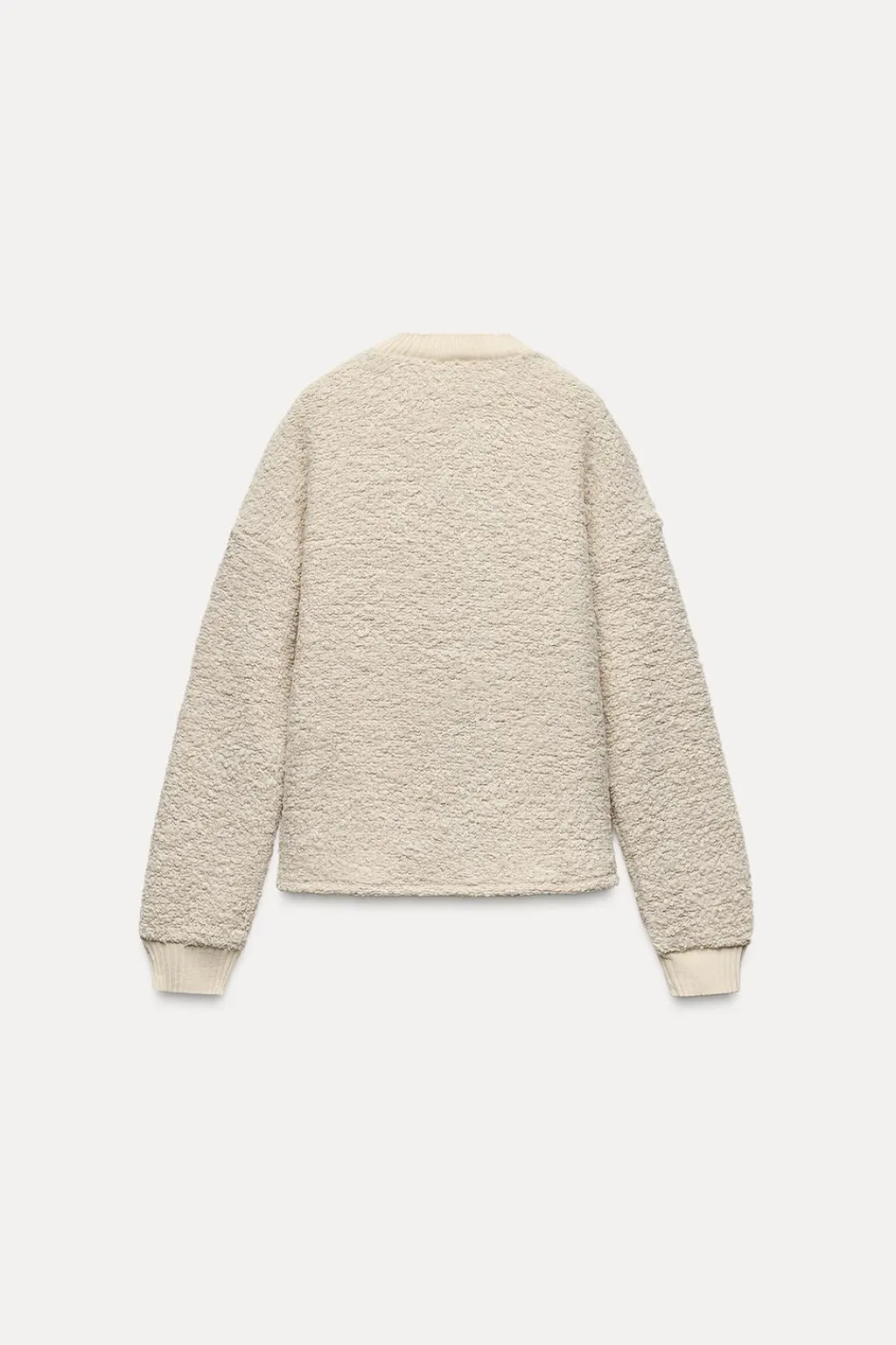 Best JERSEY BOUCLÉ RIB Mujer Cárdigan / Jerséis|Punto