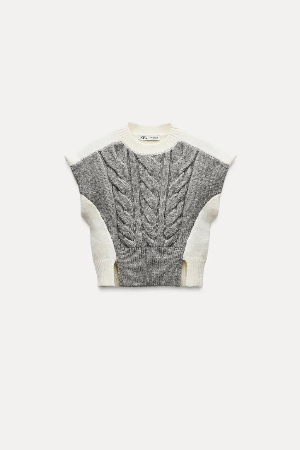 Best JERSEY CHALECO PUNTO CABLES Mujer Cárdigan / Jerséis|Punto