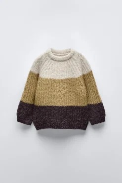 Niños ZARA 1½ - 6 Años·Punto|1½ - 6 Años·Punto<JERSEY COLOR BLOCK