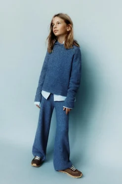Niños ZARA 6 - 14 Años·Punto|6 - 14 Años·Total Look<JERSEY CON CAPUCHA LISO