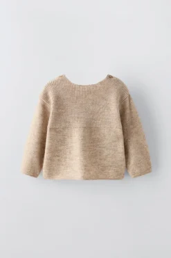 Niños ZARA 0 - 6 Meses·Punto|0 - 6 Meses·Básicos<JERSEY CON LANA Y CASHMERE