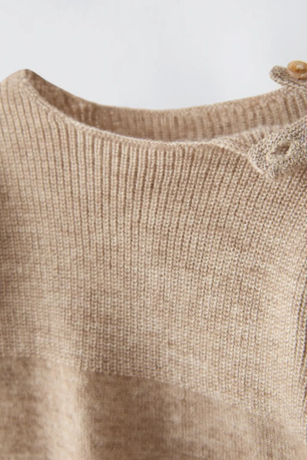 Niños ZARA 0 - 6 Meses·Punto|0 - 6 Meses·Básicos<JERSEY CON LANA Y CASHMERE