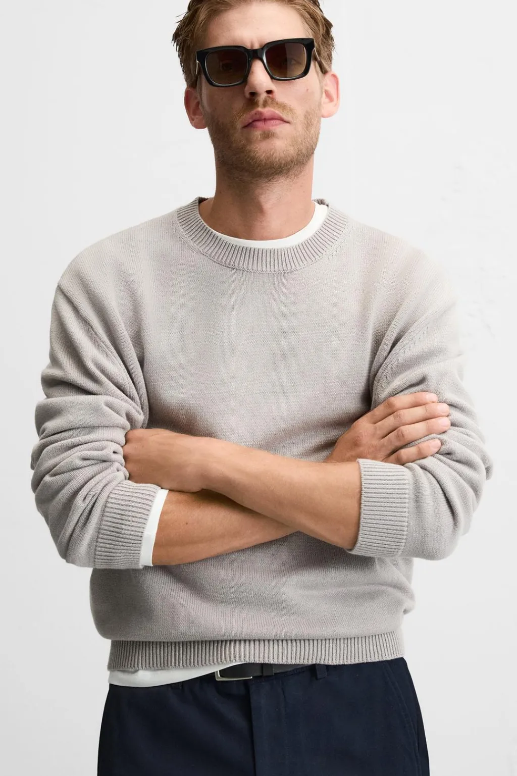 Sale JERSEY ESTRUCTURA ALGODÓN Hombre Jerséis / Chaquetas