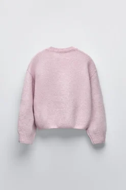 Niños ZARA 6 - 14 Años·Punto<JERSEY FLORES 3D