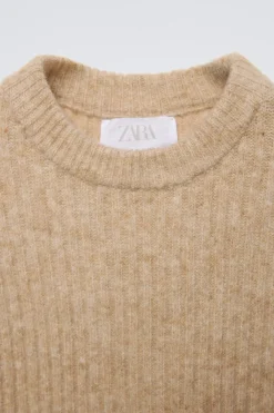 Niños ZARA 6 - 14 Años·Punto|6 - 14 Años·Total Look<JERSEY LARGO TACTO SUAVE