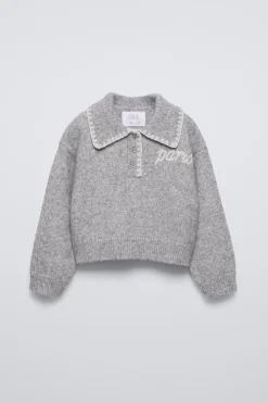 Niños ZARA 6 - 14 Años·Punto<JERSEY POLO BORDADO
