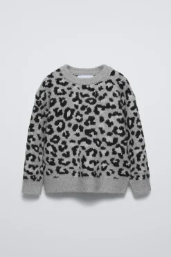 Niños ZARA 6 - 14 Años·Punto<JERSEY PUNTO ANIMAL PRINT