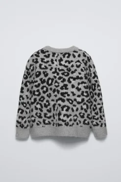 Niños ZARA 6 - 14 Años·Punto<JERSEY PUNTO ANIMAL PRINT