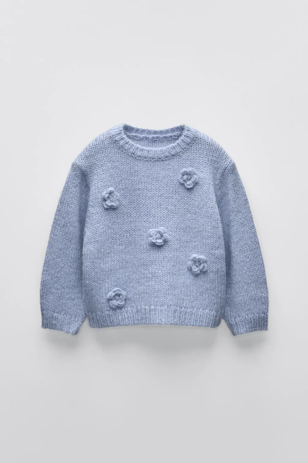 Niños ZARA 1½ - 6 Años·Punto|6 - 18 Meses·Punto<JERSEY PUNTO APLIQUE FLORES