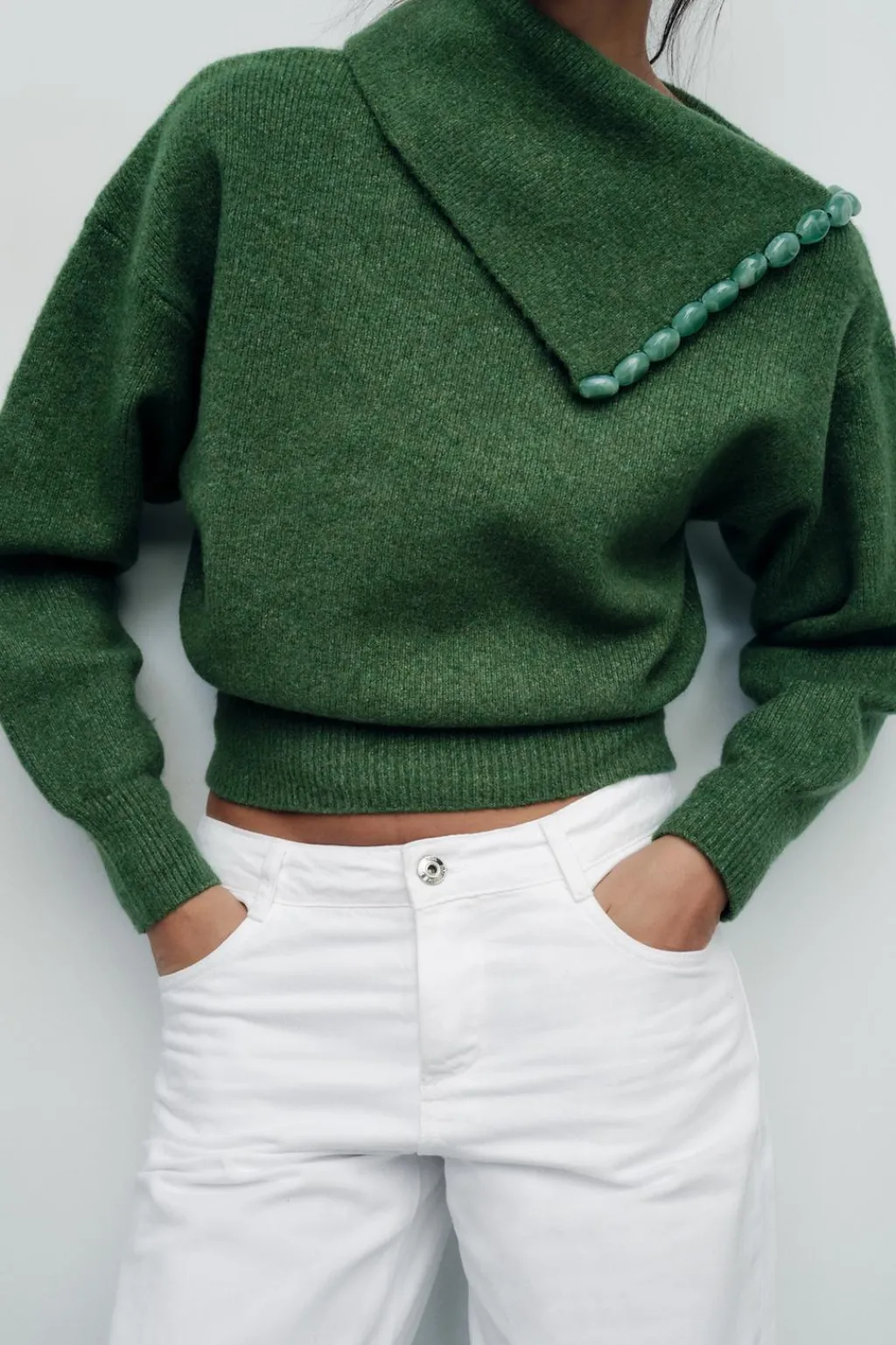 Sale JERSEY PUNTO BOLAS Mujer Cárdigan / Jerséis|Punto