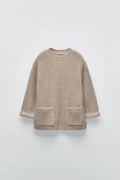 Niños ZARA 1½ - 6 Años·Punto|6 - 18 Meses·Punto<JERSEY PUNTO BOLSILLOS