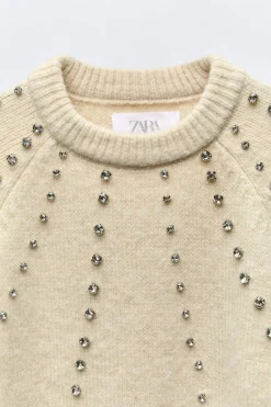 Niños ZARA 6 - 14 Años·Punto<JERSEY PUNTO BRILLOS