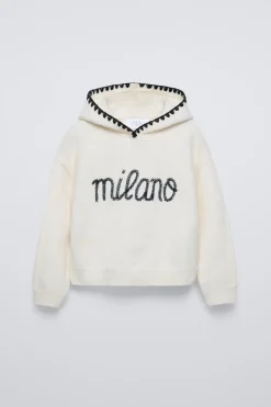 Niños ZARA 6 - 14 Años·Punto<JERSEY PUNTO CAPUCHA