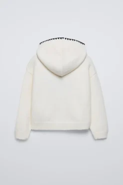 Niños ZARA 6 - 14 Años·Punto<JERSEY PUNTO CAPUCHA