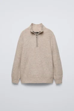 Niños ZARA 6 - 14 Años·Punto<JERSEY PUNTO CREMALLERA