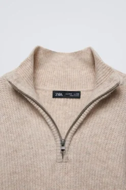 Niños ZARA 6 - 14 Años·Punto<JERSEY PUNTO CREMALLERA