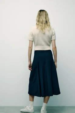 Sale JERSEY PUNTO CROPPED Mujer Cárdigan / Jerséis|Punto