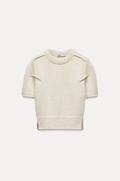 Sale JERSEY PUNTO CROPPED Mujer Cárdigan / Jerséis|Punto
