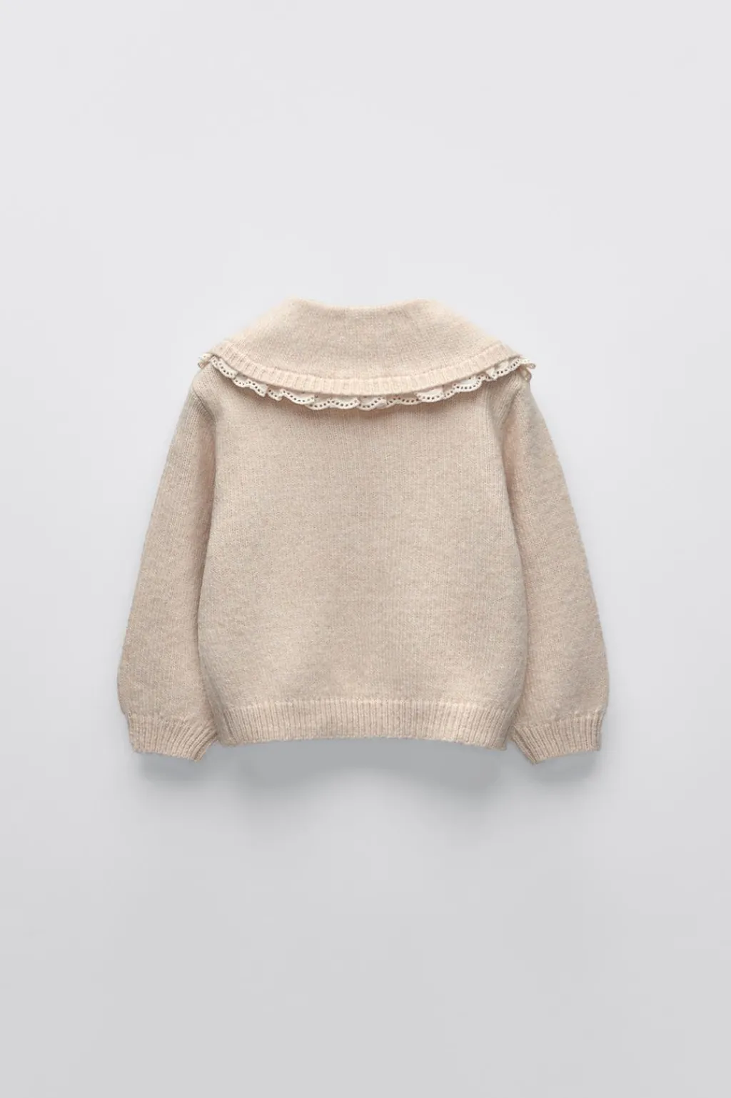 Niños ZARA 1½ - 6 Años·Punto|6 - 18 Meses·Punto<JERSEY PUNTO CUELLO BORDADO