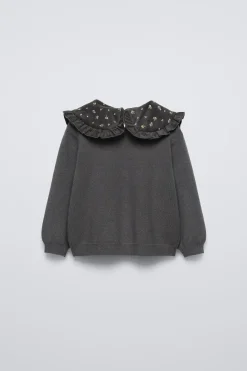 Niños ZARA 1½ - 6 Años·Punto|1½ - 6 Años·Total Look<JERSEY PUNTO CUELLO MICROPANA