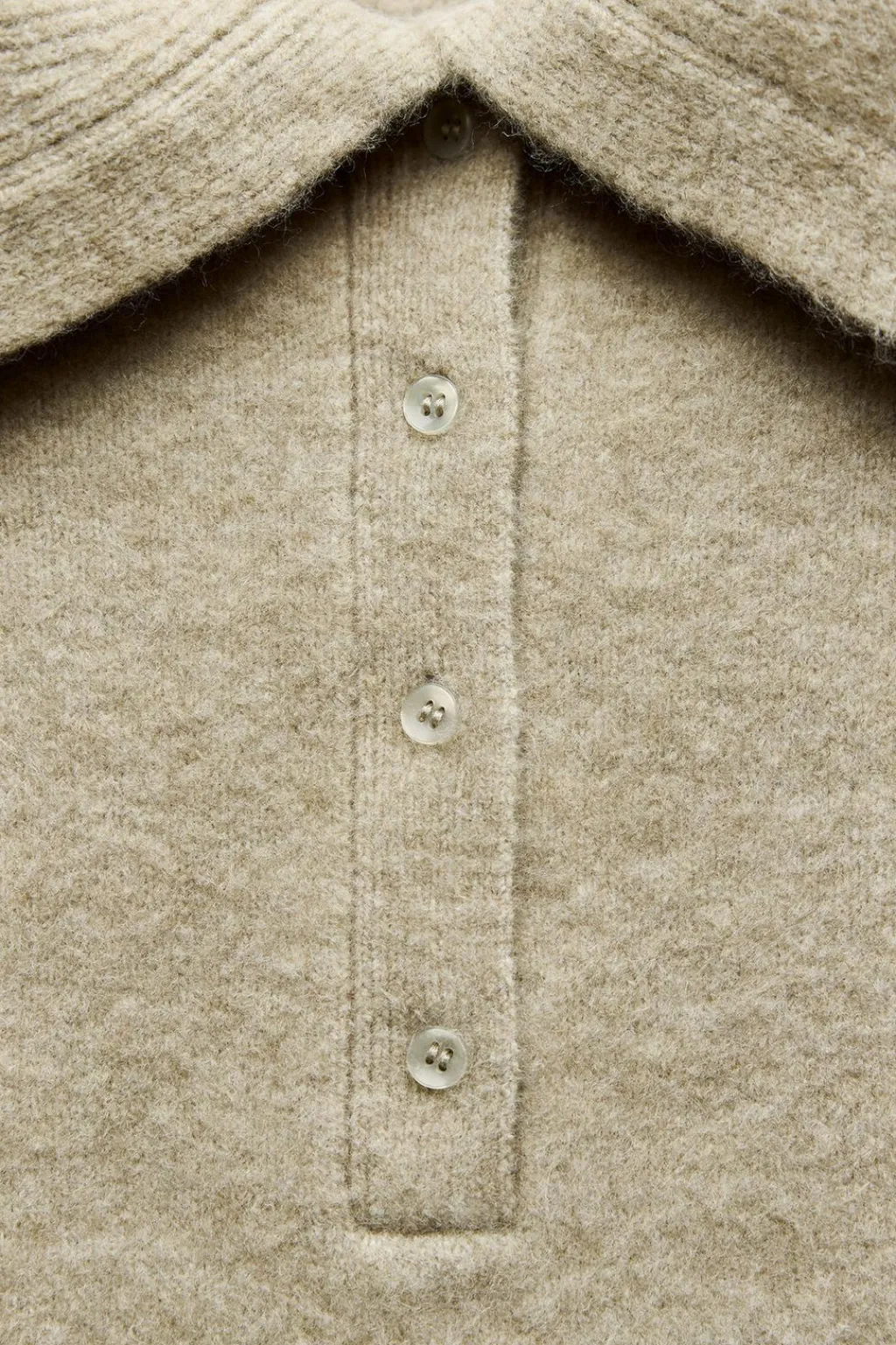 Best JERSEY PUNTO CUELLO POLO Mujer Cárdigan / Jerséis|Punto