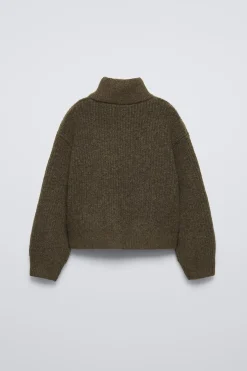 Niños ZARA 6 - 14 Años·Punto<JERSEY PUNTO CUELLO VUELTO