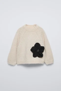 Niños ZARA 1½ - 6 Años·Punto|6 - 18 Meses·Punto<JERSEY PUNTO FLOR