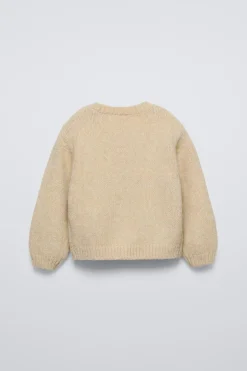 Niños ZARA 1½ - 6 Años·Punto|6 - 18 Meses·Punto<JERSEY PUNTO FLORES BORDADAS