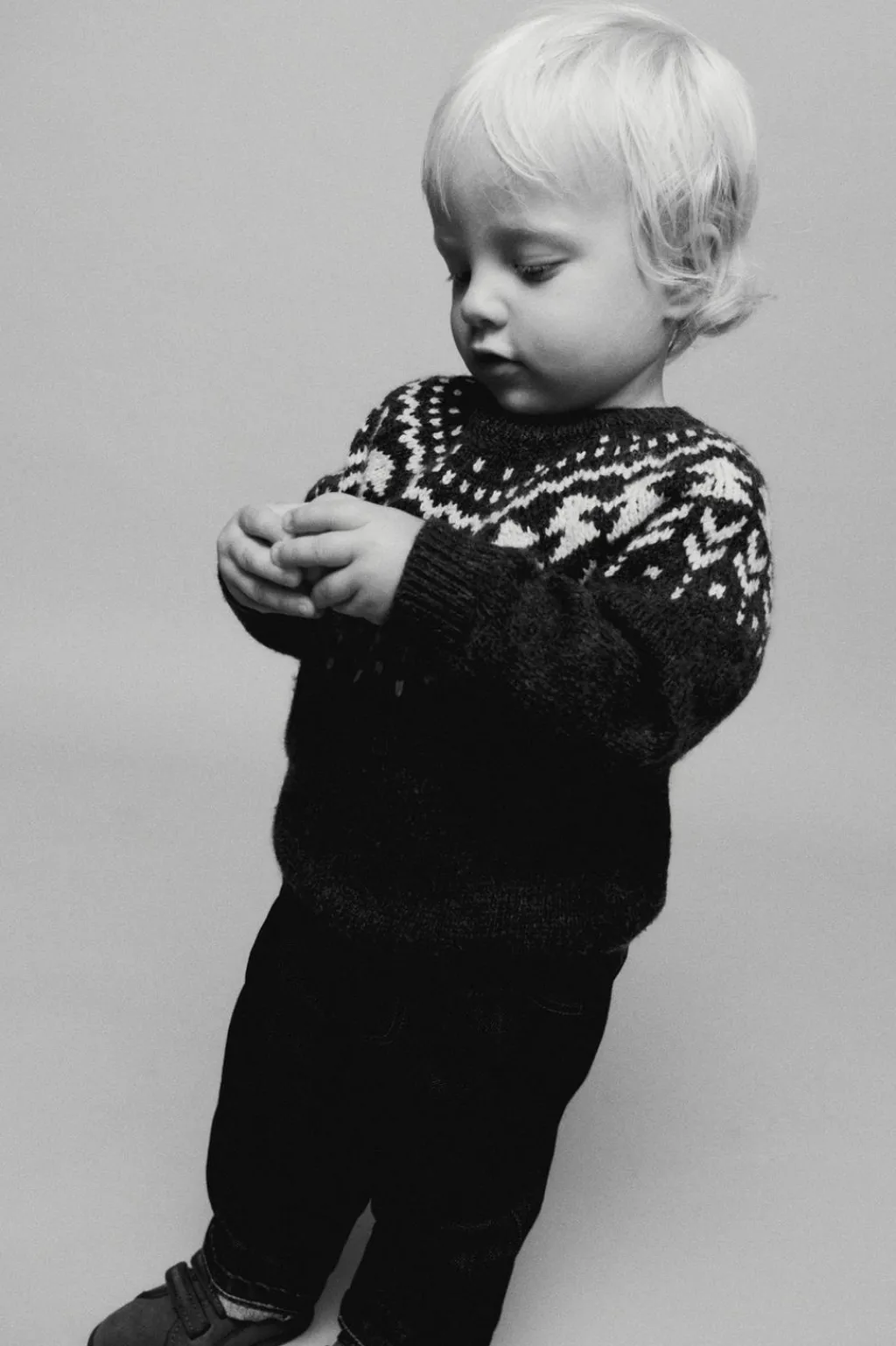 Niños ZARA 6 - 18 Meses·Conjuntos|6 - 18 Meses·Punto<JERSEY PUNTO JACQUARD