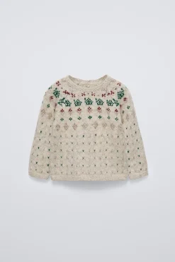 Niños ZARA 0 - 6 Meses·Punto|6 - 18 Meses·Punto<JERSEY PUNTO JACQUARD