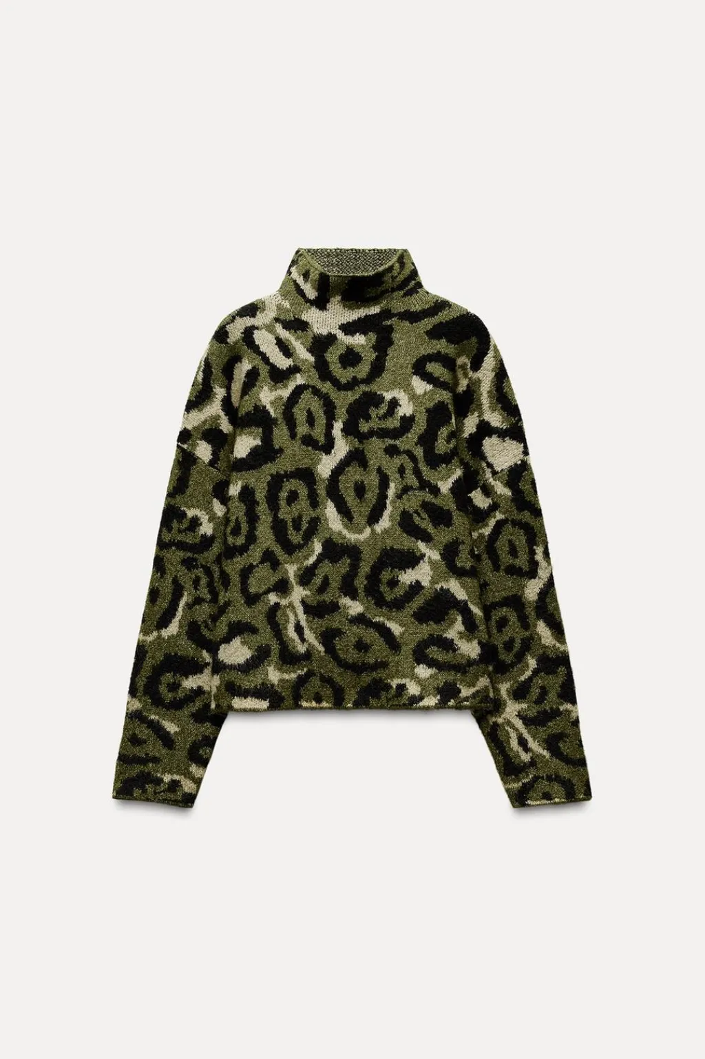 Sale JERSEY PUNTO JACQUARD ANIMAL Mujer Cárdigan / Jerséis|Punto
