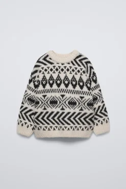 Niños ZARA 1½ - 6 Años·Punto|1½ - 6 Años·Punto<JERSEY PUNTO JAQUARD