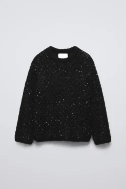 Niños ZARA 6 - 14 Años·Punto<JERSEY PUNTO LENTEJUELAS