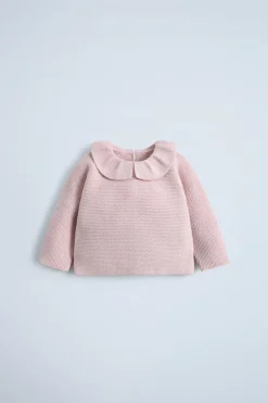 Niños ZARA 0 - 6 Meses·Punto|0 - 6 Meses·Básicos<JERSEY PUNTO LINKS CUELLO