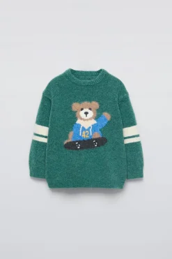 Niños ZARA 1½ - 6 Años·Punto|1½ - 6 Años·Punto<JERSEY PUNTO OSO