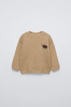 Niños ZARA 6 - 18 Meses·Punto<JERSEY PUNTO OSO