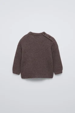 Niños ZARA 6 - 18 Meses·Punto<JERSEY PUNTO PERLADO