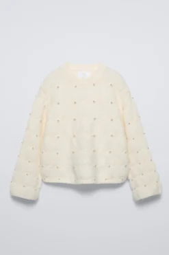 Niños ZARA 6 - 14 Años·Punto<JERSEY PUNTO PERLAS