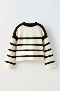 Niños ZARA 6 - 14 Años·Punto<JERSEY PUNTO RAYAS