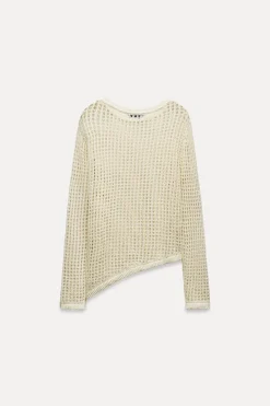 Sale JERSEY PUNTO RED Mujer Cárdigan / Jerséis|Punto