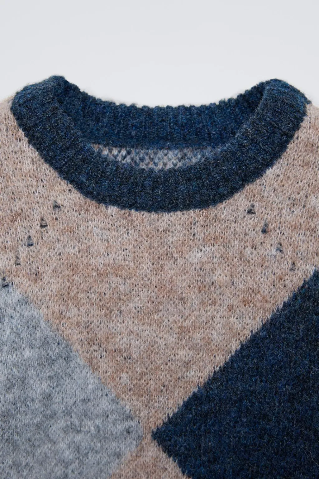 Niños ZARA 1½ - 6 Años·Punto|1½ - 6 Años·Punto<JERSEY PUNTO ROMBOS
