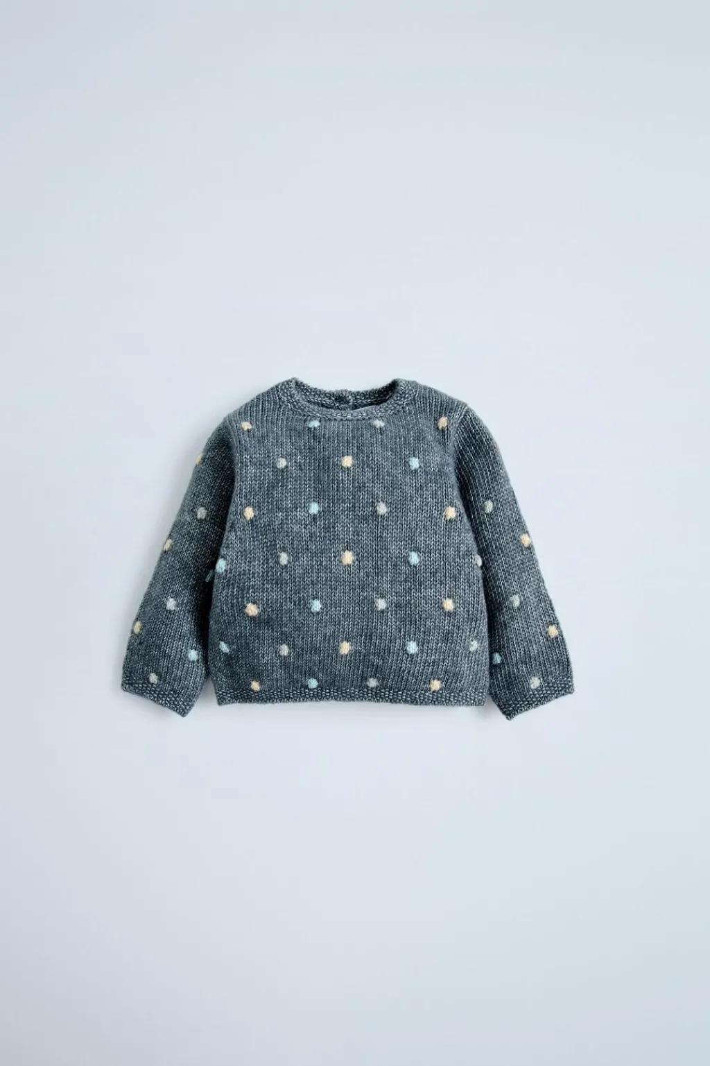 Niños ZARA 0 - 6 Meses·Punto<JERSEY PUNTO TOPOS