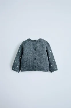 Niños ZARA 0 - 6 Meses·Punto<JERSEY PUNTO TOPOS