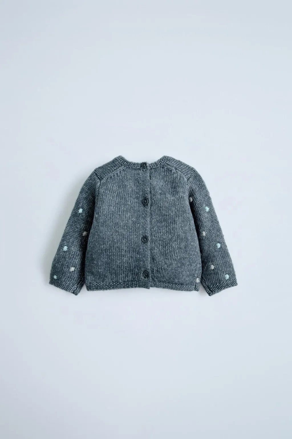 Niños ZARA 0 - 6 Meses·Punto<JERSEY PUNTO TOPOS