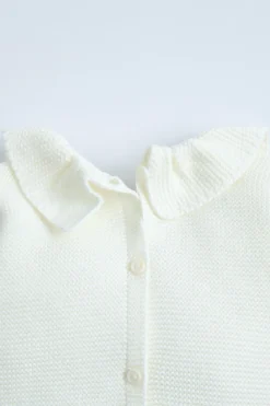 Niños ZARA 0 - 6 Meses·Punto|0 - 6 Meses·Básicos<JERSEY PUNTO VOLANTE