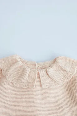 Niños ZARA 0 - 6 Meses·Punto|0 - 6 Meses·Básicos<JERSEY PUNTO VOLANTES