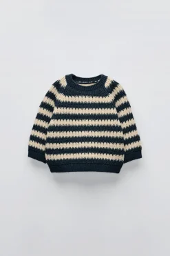 Niños ZARA 6 - 18 Meses·Punto<JERSEY RAYAS