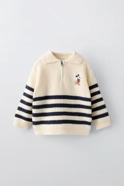 Niños ZARA 1½ - 6 Años·Punto|1½ - 6 Años·Licencias<JERSEY RAYAS MICKEY MOUSE © DISNEY