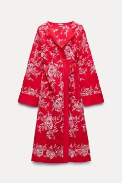 Hot KIMONO ESTAMPADO BORDADOS Mujer Chaquetas / Cazadoras